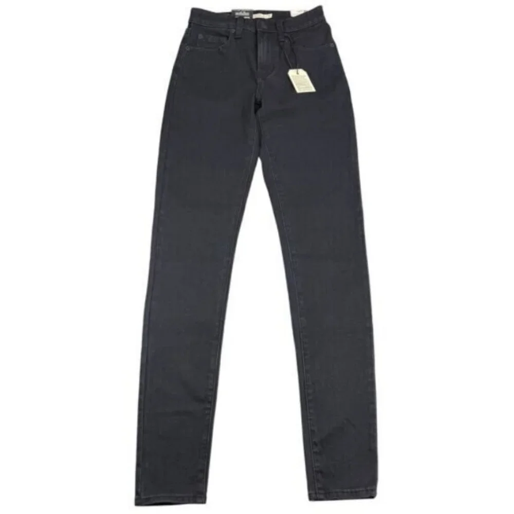 Levi's 721 High Rise Skinny Jean Size 25 Long Shot - Black - Picture 2 of 8